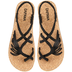 Capana Boho Handwoven Rope Women's Sandal