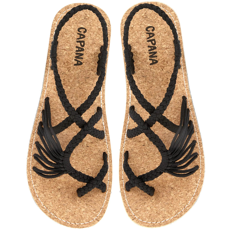 Capana Boho Handwoven Rope Women's Sandal
