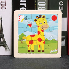 Kids Wooden 3D Puzzle