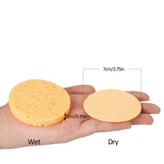 50/20/10pcs Soft Facial Cleaning Sponge Pads