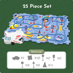 Kids Track Car Set