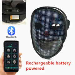 Bluetooth LED Mask