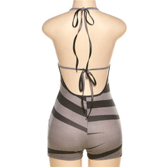 Halter Backless Romper