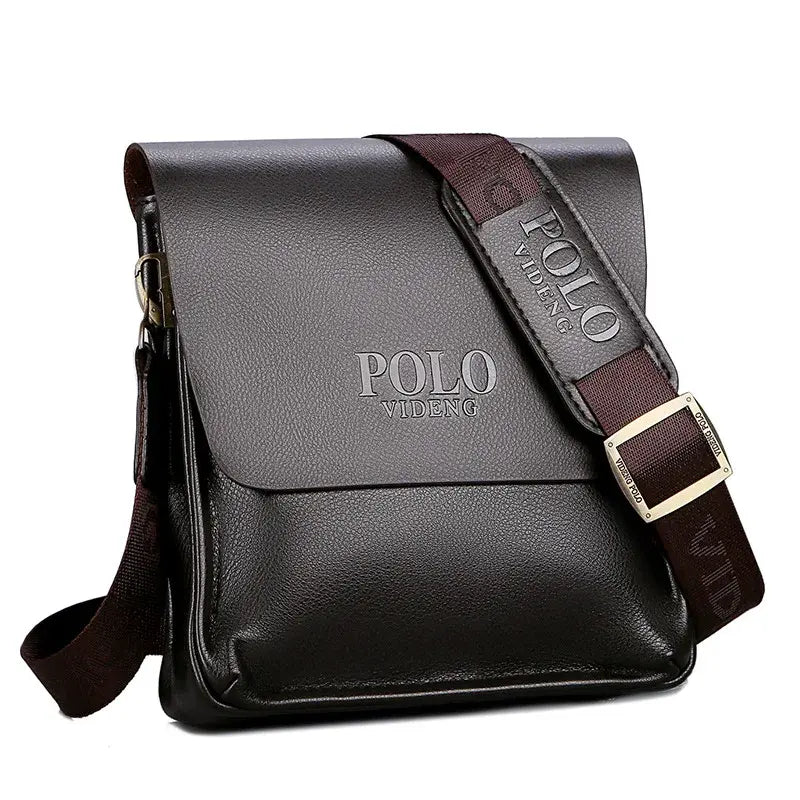 Polo vertical shoulder bag