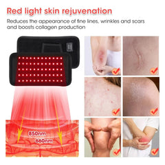 Red LED Light Therapy Belt - for Pain Relief