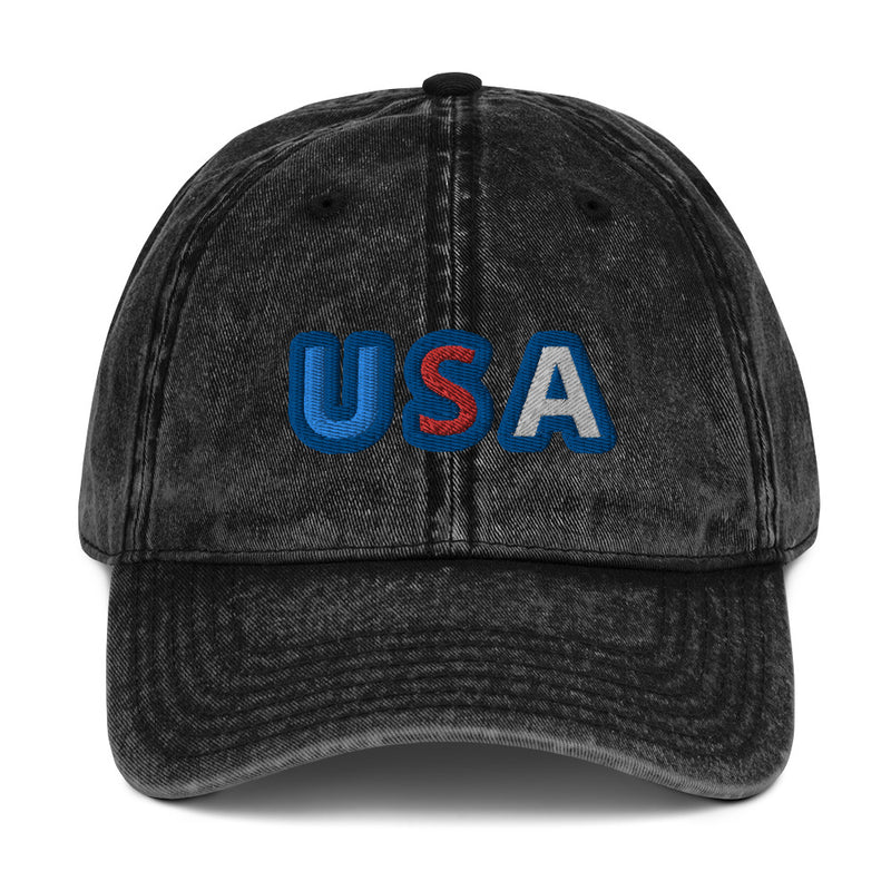 USA Vintage Cotton Twill Cap