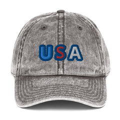 USA Vintage Cotton Twill Cap