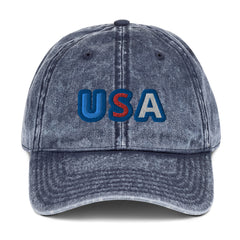 USA Vintage Cotton Twill Cap