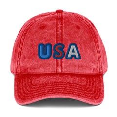 USA Vintage Cotton Twill Cap