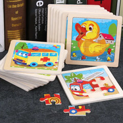 Kids Wooden 3D Puzzle