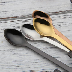 Stainless Steel Cat Teaspoon Set