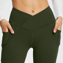 Yoga Flare Leggings with Side Pockets