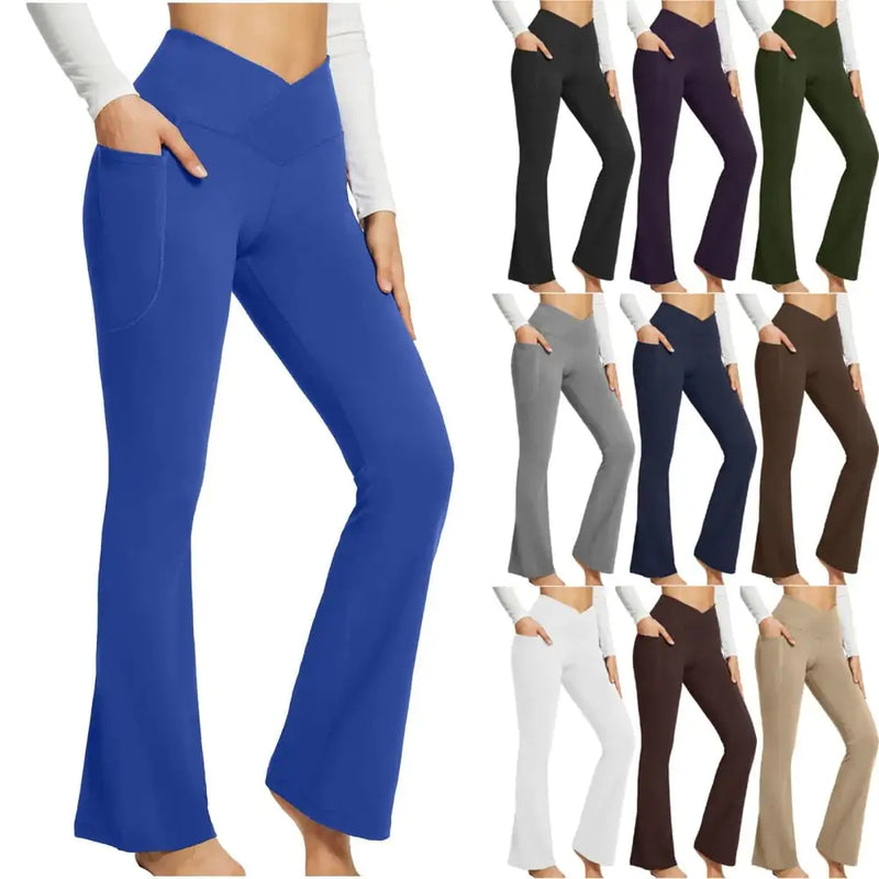 Yoga Flare Leggings with Side Pockets