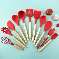 Non Stick Pot Spatula And Spoon Set