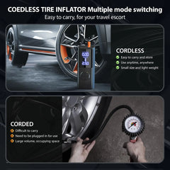 Portable Battery Powered Tire Inflator